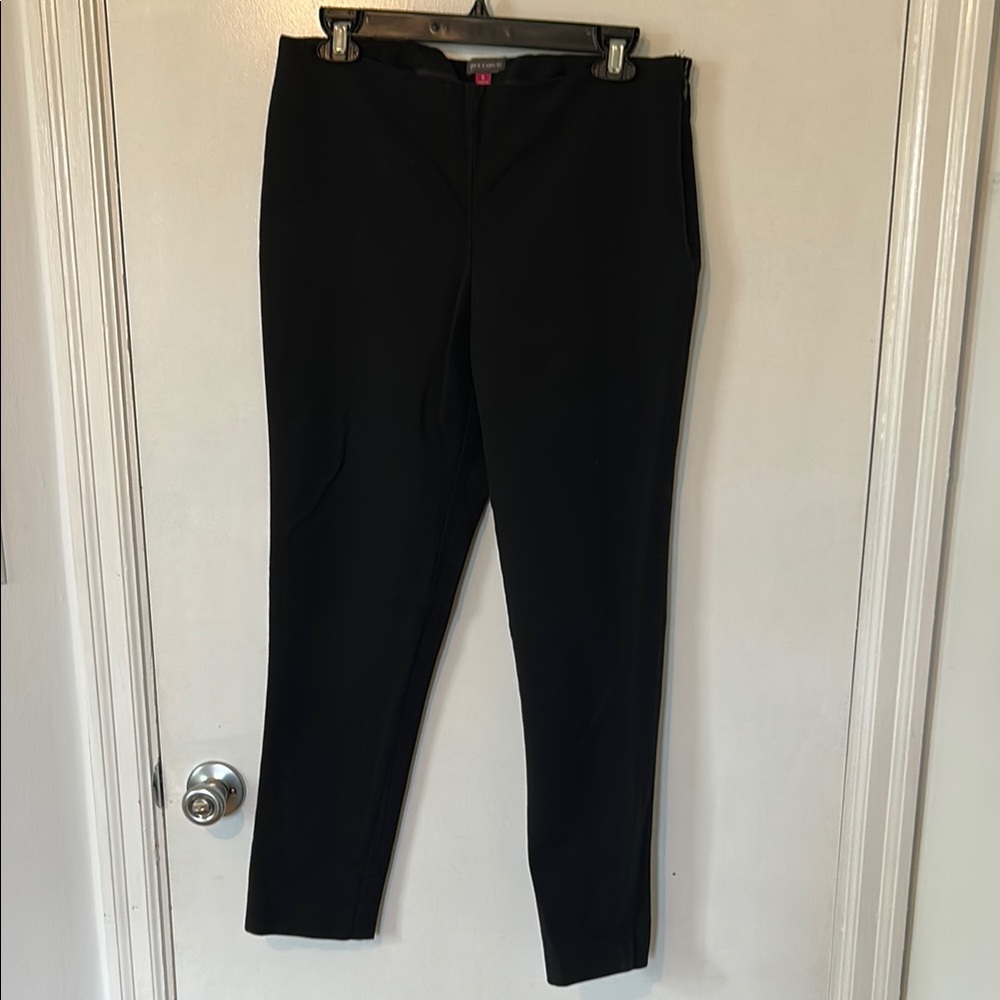Vince Camuto Black Slim Fit Pants
